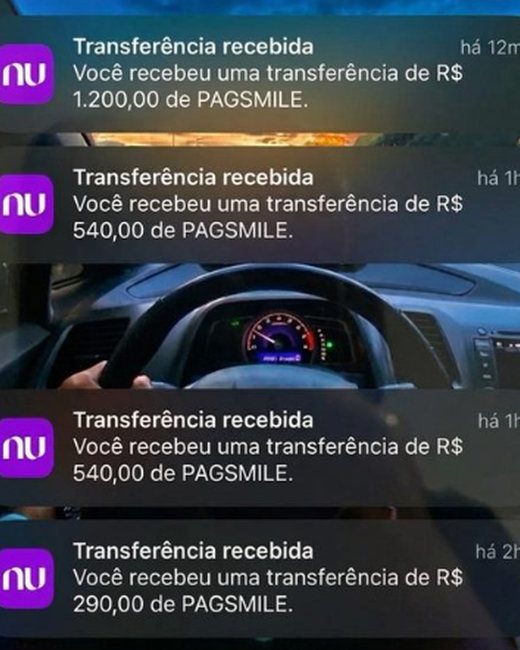 Pix recebido