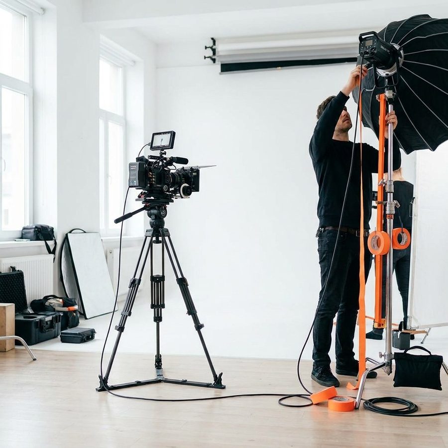 Produção de vídeo-anúncios e criativos